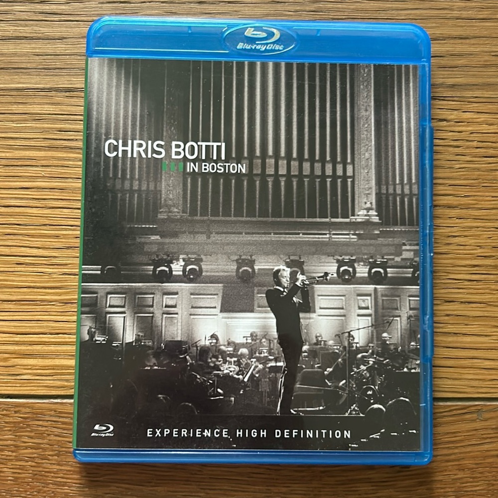 Chris Botti in Boston. Blu-ray Disc.